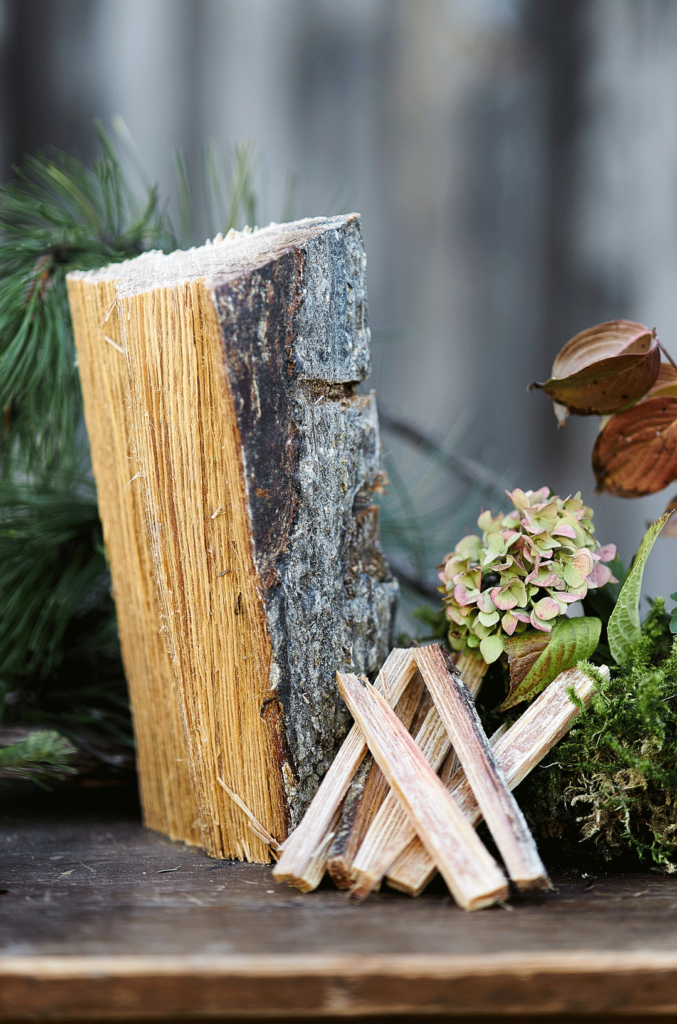 Kienspäne aus der heimischen Schwarzföhre